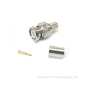 Crimped BNC Connectors for RG6, RG58, RG59, and RG174